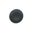 Harmony ZB Round Unmarked Push Button Cap - Black