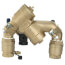 1-1/2" LF825YA-QT-RP-FS Lead Free Angled Quarter Turn Reduced Pressure Zone Assembly w/ Flood Sensor Connectivity