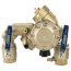 1-1/2" LF825YA-QT-RP-FS Lead Free Angled Quarter Turn Reduced Pressure Zone Assembly w/ Flood Sensor Connectivity