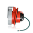 30A, 480V 3-Phase, 3P, 4W, LEV Series IEC 60309-1 & 60309-2 Pin & Sleeve Receptacle, IP66/IP67/IP68/IP69K, Watertight, Red