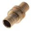 3/4" F2080 PEX Coupling, for Rehau Tools Only (Lead Free Brass)