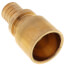 3/4" F2080 PEX x 1" Copper Pipe Adapter, for Rehau Tools Only (Lead Free Brass) 