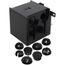 2 Gang IN/OUT Adjustable Non-Metallic Outlet Box for New Construction