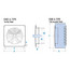 FADE Series Axial Fan, 25" Impeller, 6 Pole (Fully Assembled)