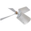 26" 4 Blade Steel Fan, .62" Bore, FAN01516