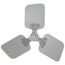 22" CCW 3 Blade Fan w/ 1/2" Bore (26° Pitch), FAN03045