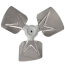 19" CCW 3 Blade Fan w/ 1/2" Bore (23° Pitch), FAN03161