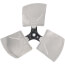 19" CCW 3 Blade Fan w/ 1/2" Bore (33° Pitch), FAN03753