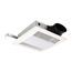 SFC50-80-100L Bath Fan w/ Light (0/30+CFM, 50-80-100 CFM)
