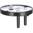 4-1/4" Ceiling Fixture Mounting Box, Depth: 1/2", Non-Metallic