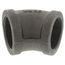 1-1/2" Black 45° Elbow, Class 150