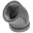1-1/4" Black 45° Elbow, Class 150