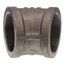 3" Black 45° Elbow, Class 150