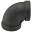 1/2" Black 90° Elbow