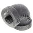 1/4" Black 90° Elbow