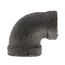 1/4" x 1/8" Black 90° Elbow, Class 150