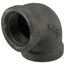 1" Black 90° Elbow