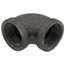 1" Black 90° Elbow