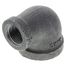 1" x 1/2" Black 90° Elbow, Class 150