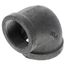 2" x 1-1/2" Black 90° Elbow