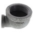 2" x 3/4" Black 90° Elbow