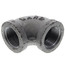 3/4" Black 90° Elbow