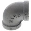 3/4" Black 90° Elbow