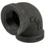 3/4" Black 90° Elbow