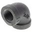 3/8" Black 90° Elbow