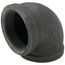 3" Black 90° Elbow