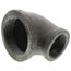 3" x 2" Black 90° Elbow, Class 150