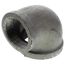 3" x 2" Black 90° Elbow, Class 150