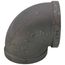4" Black 90° Elbow