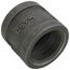 1-1/4" Black Coupling