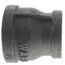 1-1/4" x 1" Black Coupling