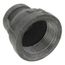 1-1/4" x 3/4" Black Coupling