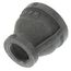 1-1/4" x 3/4" Black Coupling