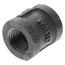 1/2" Black Coupling
