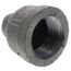 1" x 1/4" Black Coupling, Class 150