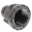 1" x 3/8" Black Coupling, Class 150