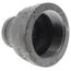 2-1/2" x 1-1/4" Black Coupling, Class 150