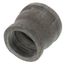 3" x 2-1/2" Black Coupling, Class 150