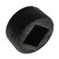1-1/4" Black Countersunk Plug