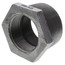 2" x 1-1/2" x 1-1/2" Black Double Tapped Tank Bushing