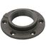 3" x 6-3/8" Black Floor Flange Class 150