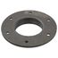 3" x 6-3/8" Black Floor Flange Class 150