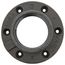 3" x 6-3/8" Black Floor Flange Class 150
