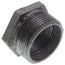 1-1/2" x 1-1/4" Black Hexagon Bushing, Class 150