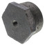 1-1/2" x 1/8" Black Hexagon Bushing