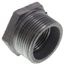 1-1/4" x 1" Black Hexagon Bushing, Class 150